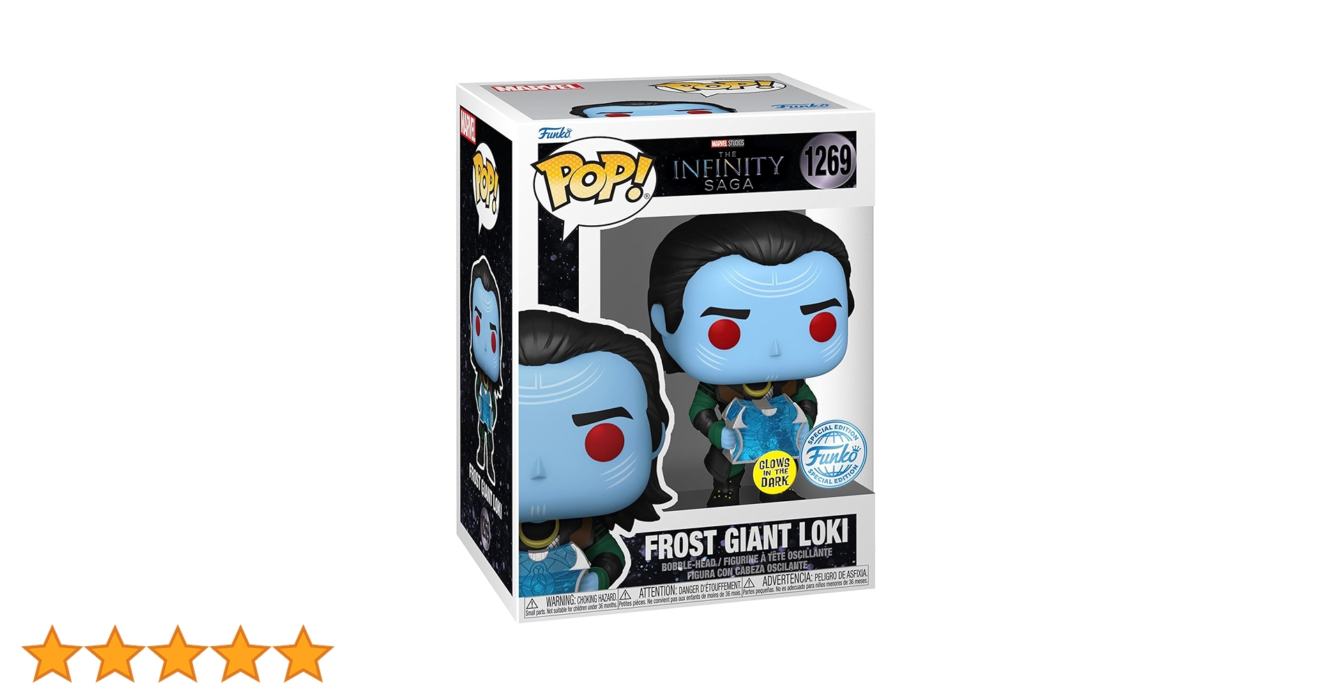 Funko POP! Frost Giant Loki Glow-in-The-Dark Entertainment